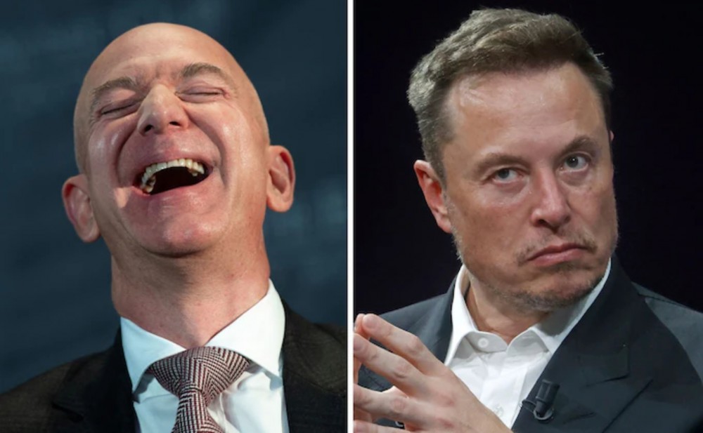 Bezos 3 ildən sonra Maskı geridə qoydu