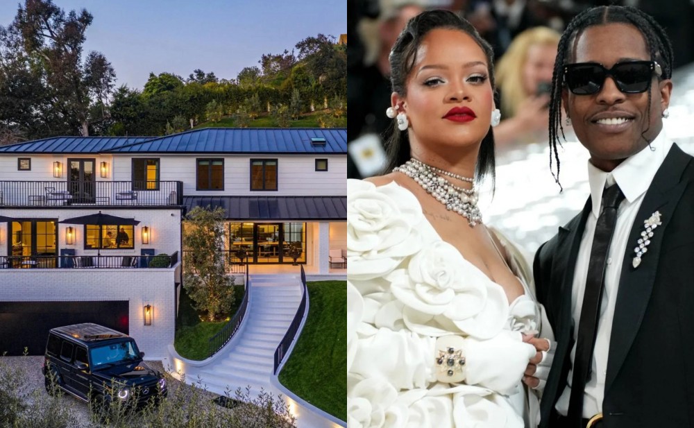 Rihanna və sevgilisinin 13,8 milyonluq malikanəsi - Fotolar
