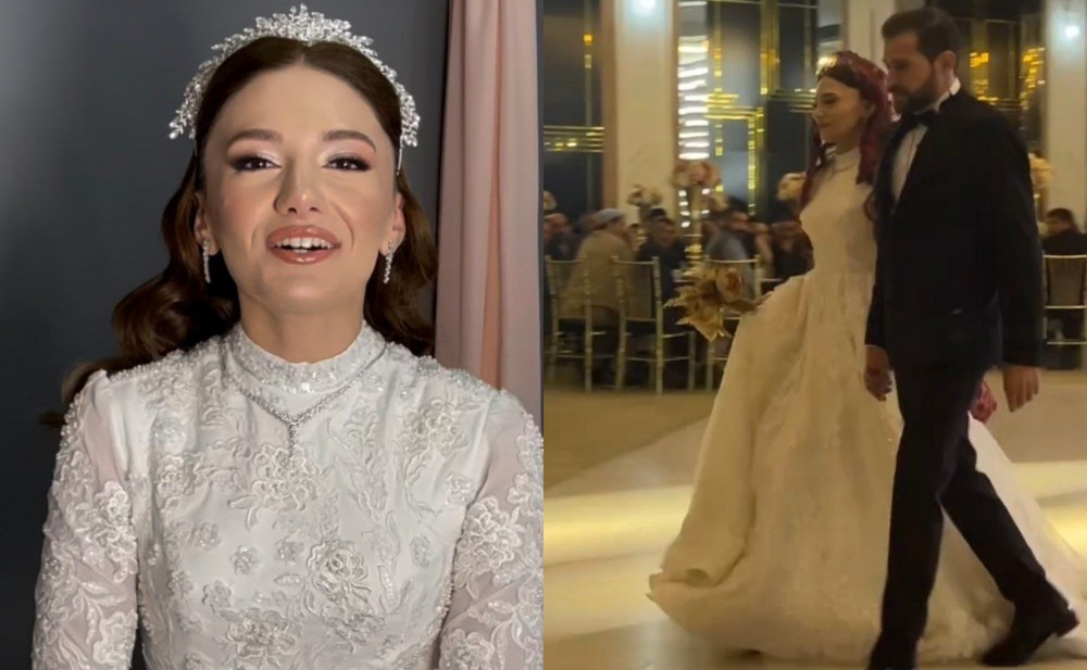 Natiq Şirinovun qızının Türkiyədəki toyundan ilk görüntülər - Video
