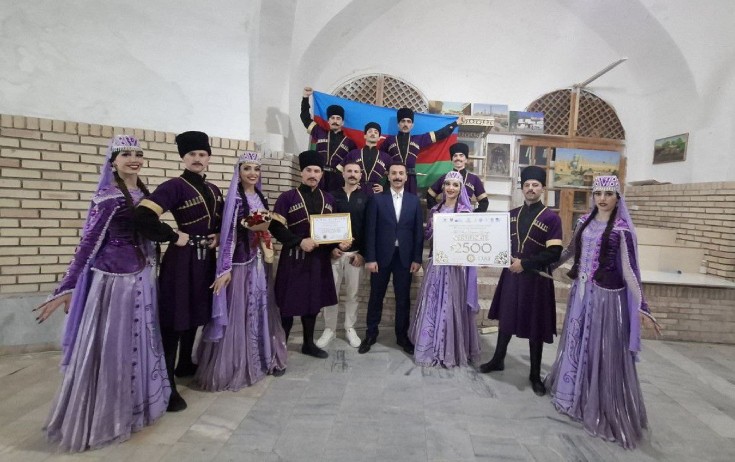 “Lazgi” Beynəlxalq Festivalında birinci yerə layiq görüldülər