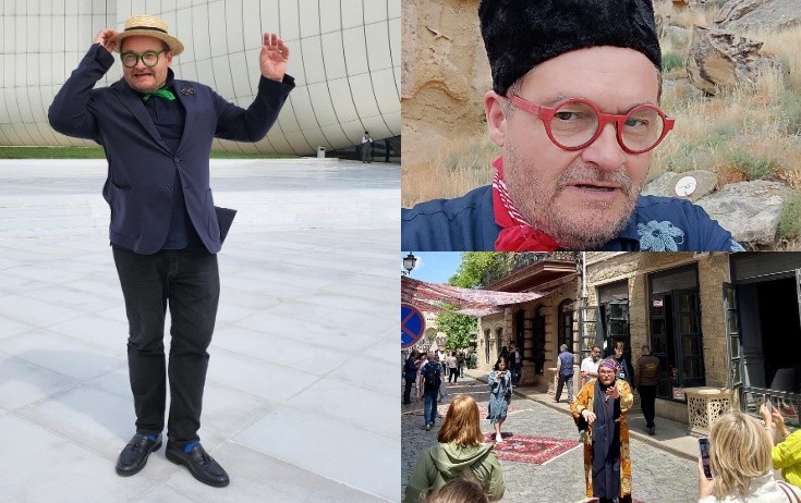 Rusiyalı aparıcıdan Bakı ilə bağlı paylaşım - Fotolar