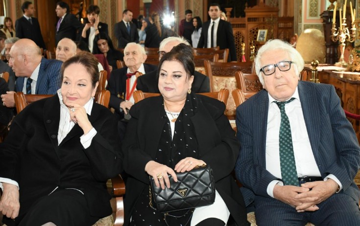 Mədəniyyət və incəsənət xadimlərinə medal təqdim edildi - Fotolar
