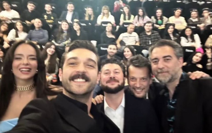 Türkiyəli aktyorlar Bakıda - Fotolar