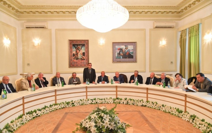 Xanlar Həmidin 70 illik yubileyi qeyd olundu - Fotolar