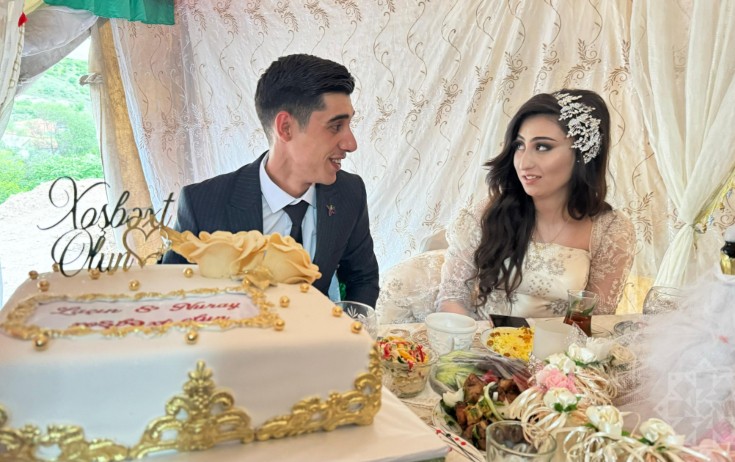 32 ildən sonra Laçında baş tutan ikinci toydan - Fotolar