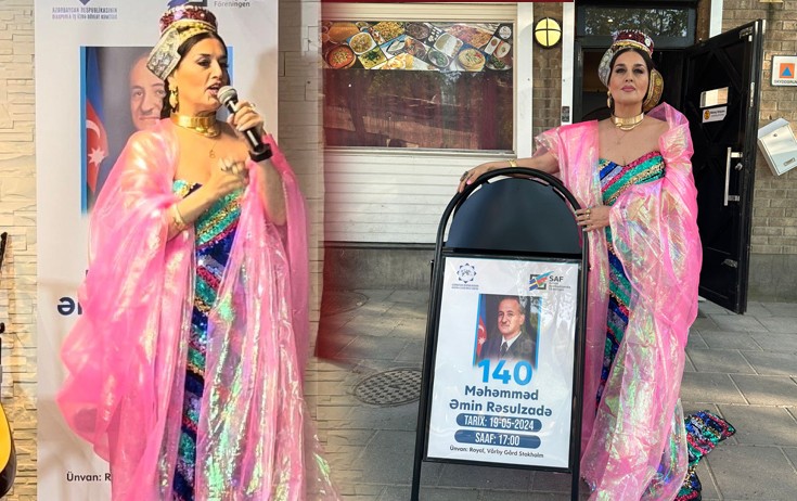Elza Seyidcahan İsveçdə - Fotolar