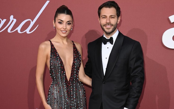 Hande bu dəfə sevgilisi ilə qırmızı xalçada - Fotolar