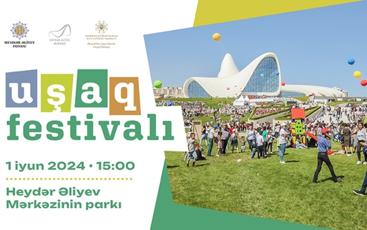 İyunun 1-də Uşaq festivalı keçiriləcək