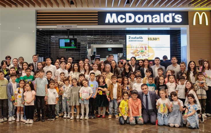 “McDonald’s Azərbaycan” və DSMF şəhid övladları üçün tədbir təşkil ediblər - Video+Fotolar