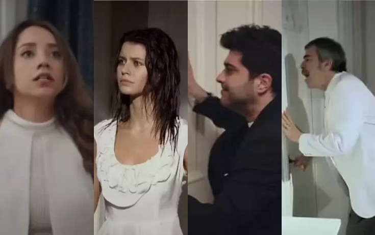 "Kızılcık şerbeti"ndəki bu səhnə "Aşk-ı Memnu"nun finalına bənzədildi