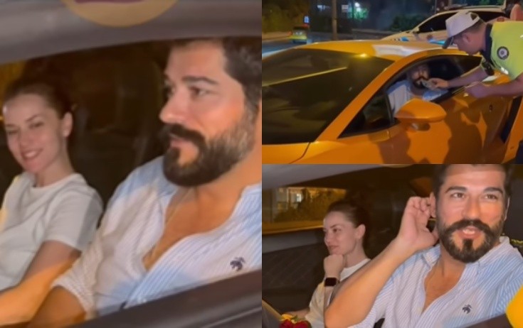 Polis Burakın maşınını saxlayıb içkili olub-olmadığını yoxladı