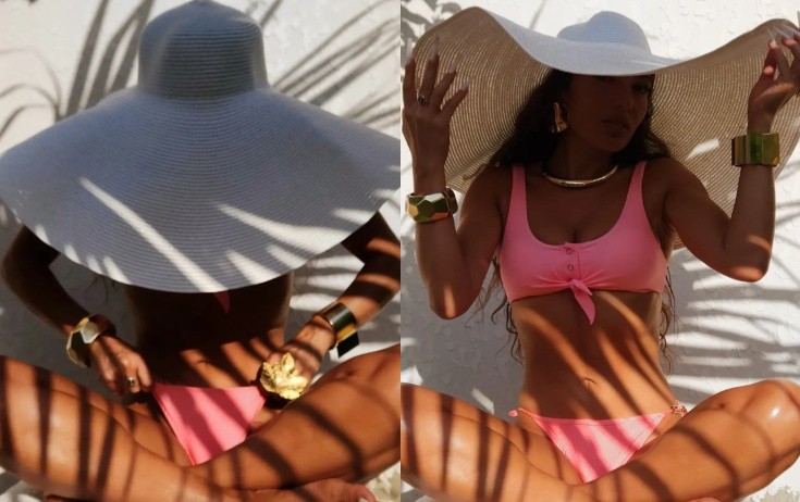 Dilarədən bikinili - Fotosessiya