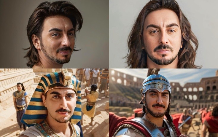 Tolik özünü Tarkanla Çelikə bənzətdi - Fotolar