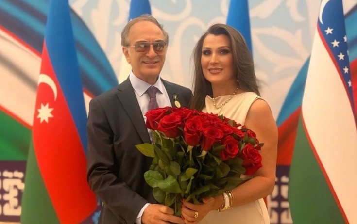 Polad Bülbüloğluna Özbəkistanda fəxri ad verildi - Fotolar