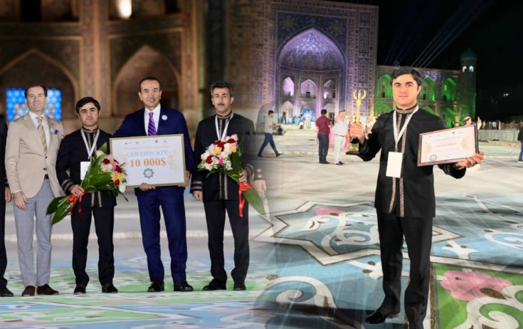 Mirələm Özbəkistanda mükafat aldı - Fotolar