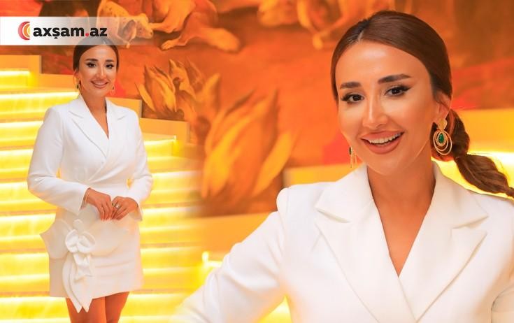 Aytəkin bəyaza büründü - Fotolar