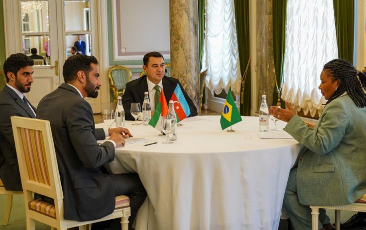 Azərbaycan, BƏƏ və Braziliya Mədəniyyət Nazirlərinin görüşü keçirilib