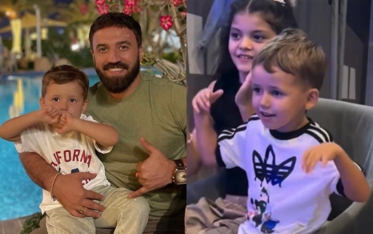 Zamiq oğluna ad günü etdi - Video