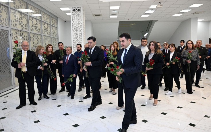 Mədəniyyət xadimləri Astanada şəhidlərimizin xatirəsini yad ediblər