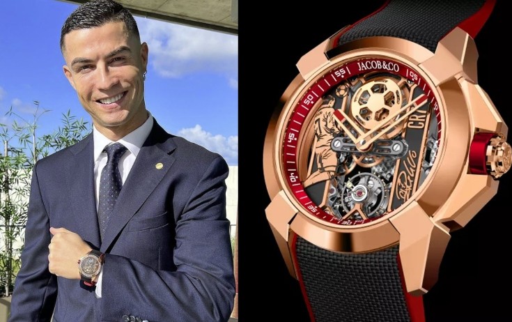 Ronaldo öz saat kolleksiyasını təqdim etdi - Foto