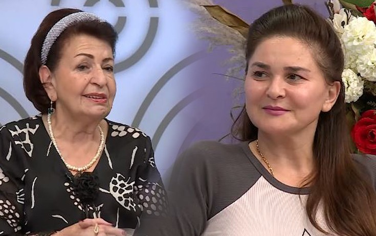 Kübra Əliyeva ilk dəfə gəlini ilə efirdə - Fotolar