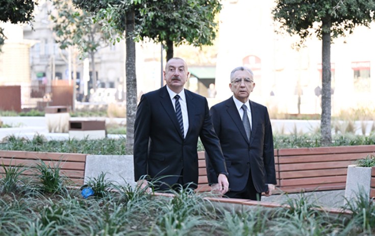 Prezident “28 May”da yaradılan şəraitlə tanış oldu - Fotolar