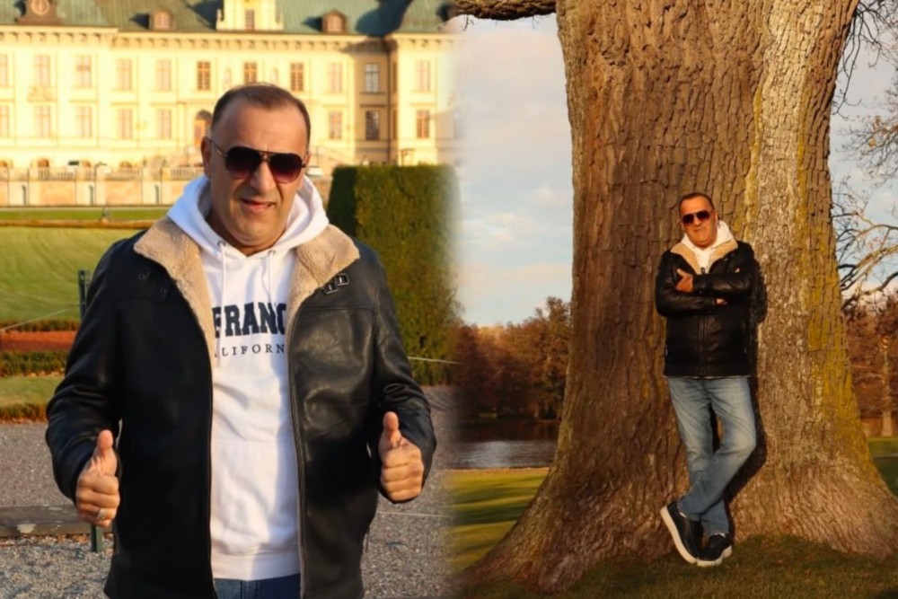 Nazim İsveç kralının iqamətgahında - Fotolar