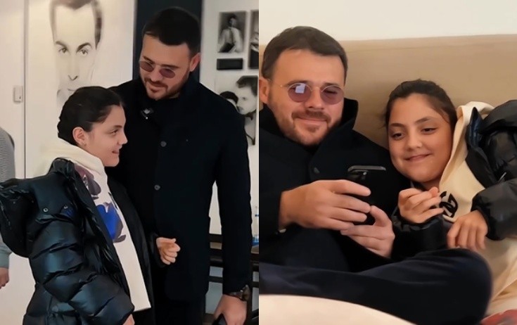 Eminin Əminə ilə yeni görüntüləri - Video