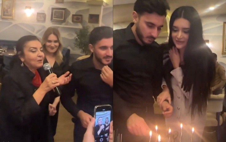 Həmidə Ömərova oğlunu belə təbrik etdi - Video