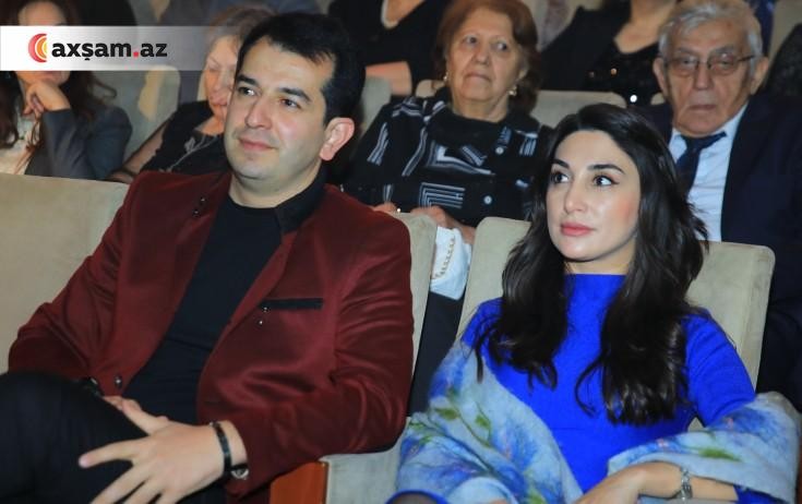 Konserti izləməyə xanımı ilə getdi - Fotolar