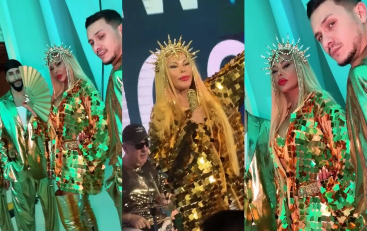 Aygün Kazımova qızılıya büründü - Video