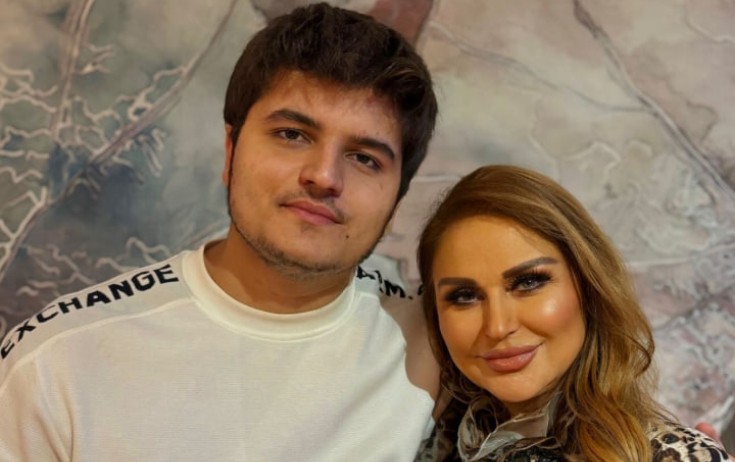Mələkxanım Eyubova oğlunu belə təbrik etdi - Foto