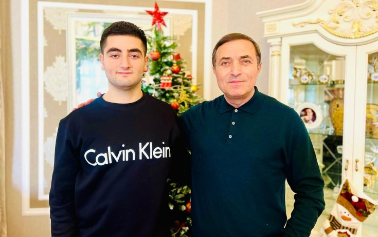 Mənsum İbrahimovun 20 yaşlı oğlu - Foto