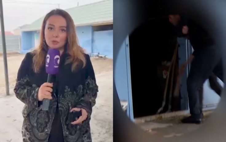 Lalə Azərtaşın komandasına balta ilə hücum edən şəxs saxlanıldı - Video