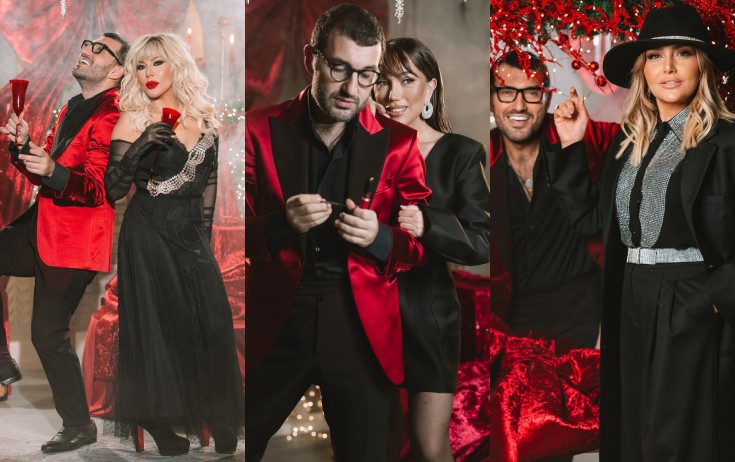 Elnur onları başına yığıb bayramı qeyd etdi - Video+Fotolar