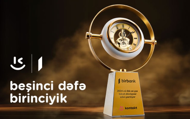 "Kontakt" bu il də taksit dövriyyəsi üzrə birincilik qazandı