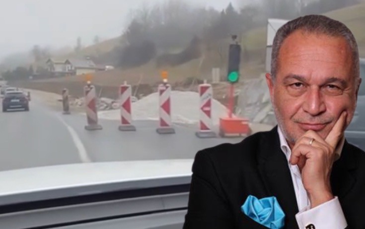 "AAYDA, yolu belə təmir edərlər!" - Video