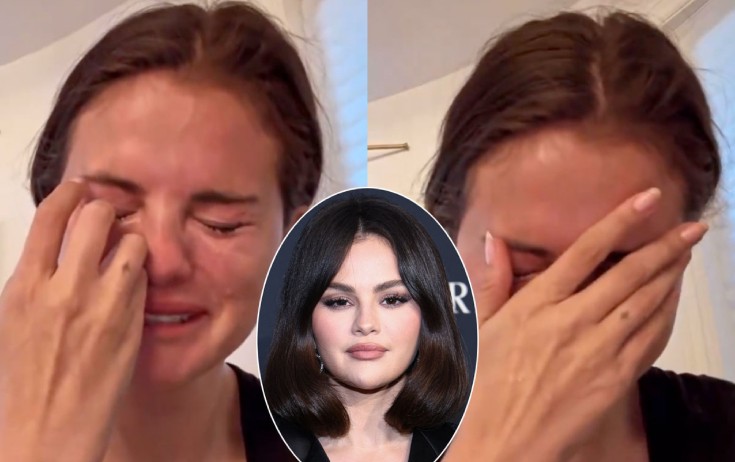 Selena Qomez ağlayaraq üzr istədi - Video