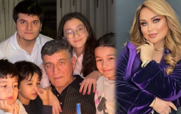 Mələkxanım Eyubovanın həyat yoldaşının ad günündən - Video