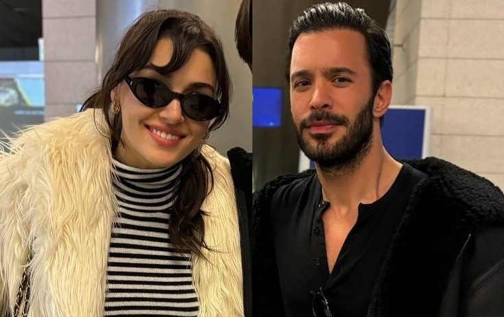 Hande Erçel və Barış Arduç Rusiyada - Fotolar