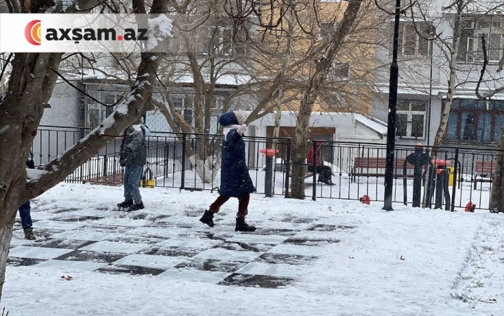 Qar yağacaq, temperatur 4 dərəcə enəcək - Xəbərdarlıq