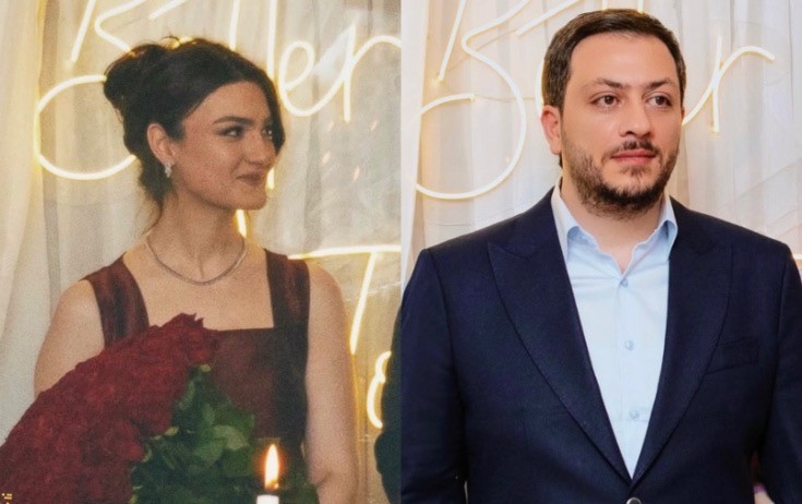Ləman Mərrih rejissorla nişanlandı - Fotolar