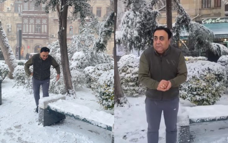 "Evdə oturmayın, çıxın gəzin" - Video