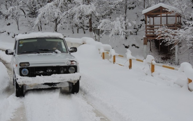 Dağlıq ərazilərdə 13° şaxta var