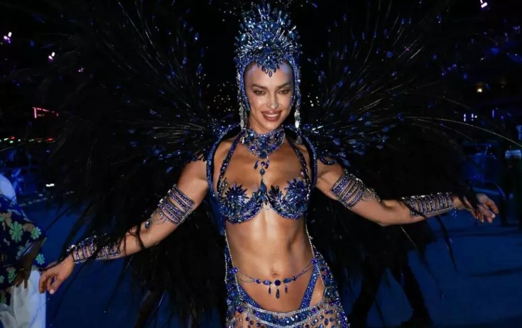 İrina Şeykin karnaval tərzi - Fotolar