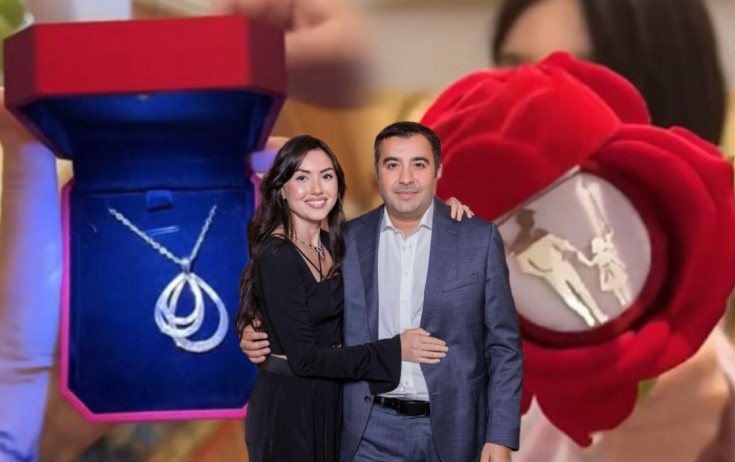 Safurə həyat yoldaşının aldığı hədiyyələri nümayiş etdirdi - Video