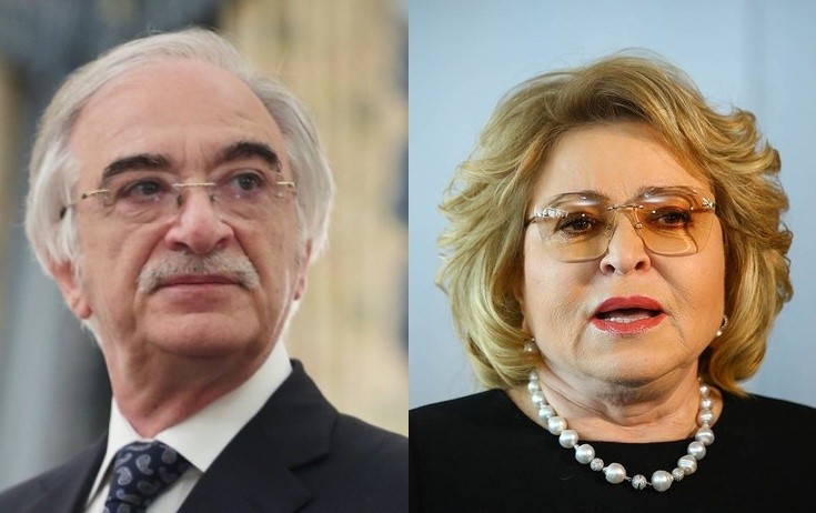 Matviyenko Polad Bülbüloğlunu təltif etdi