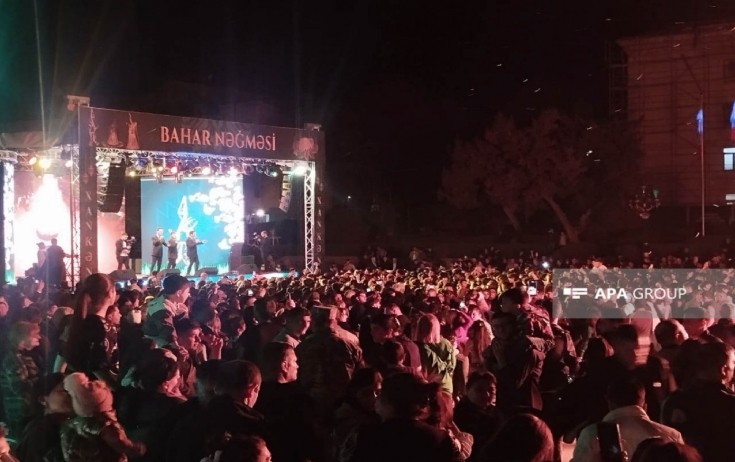 Xankəndidə Novruz konserti - Fotolar