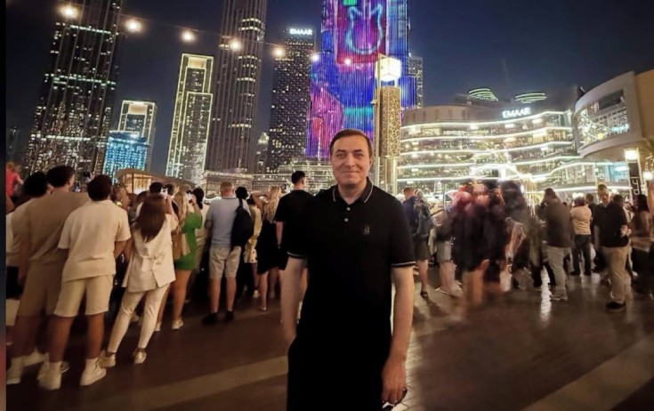 Mənsum İbrahimov Dubayda - Fotolar