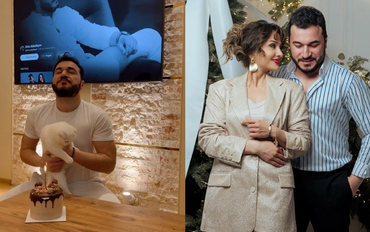 Xanımından Elvinə ad günü təbriki - Video